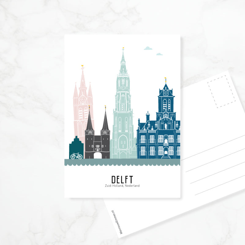Delft map - color