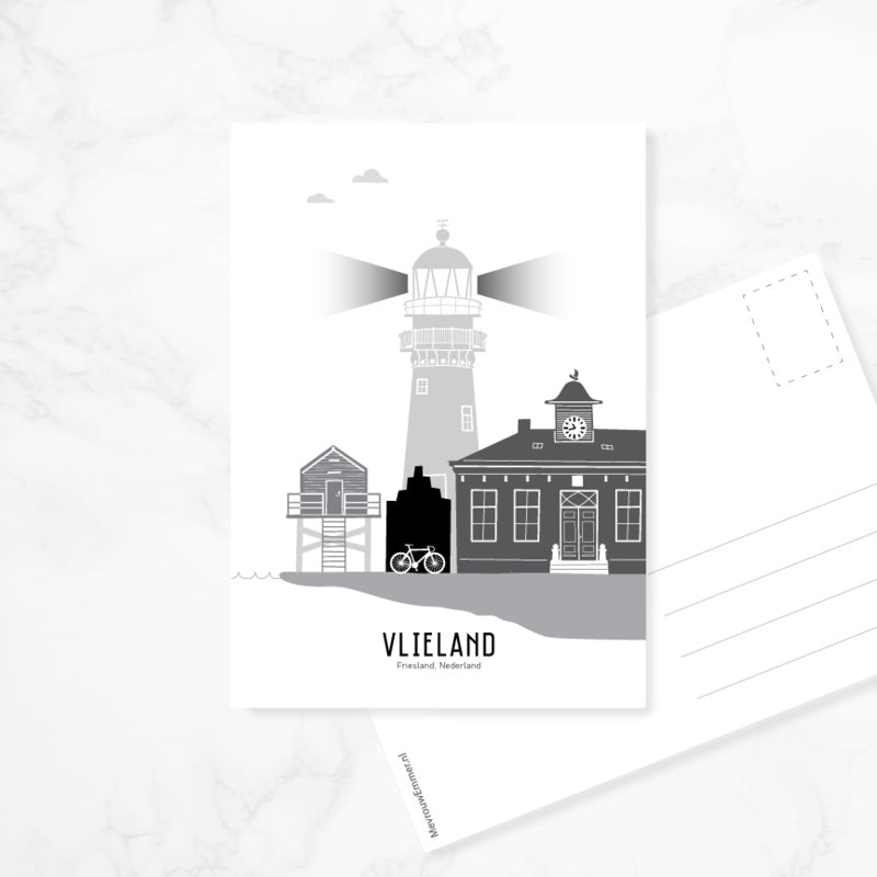 Map of Vlieland