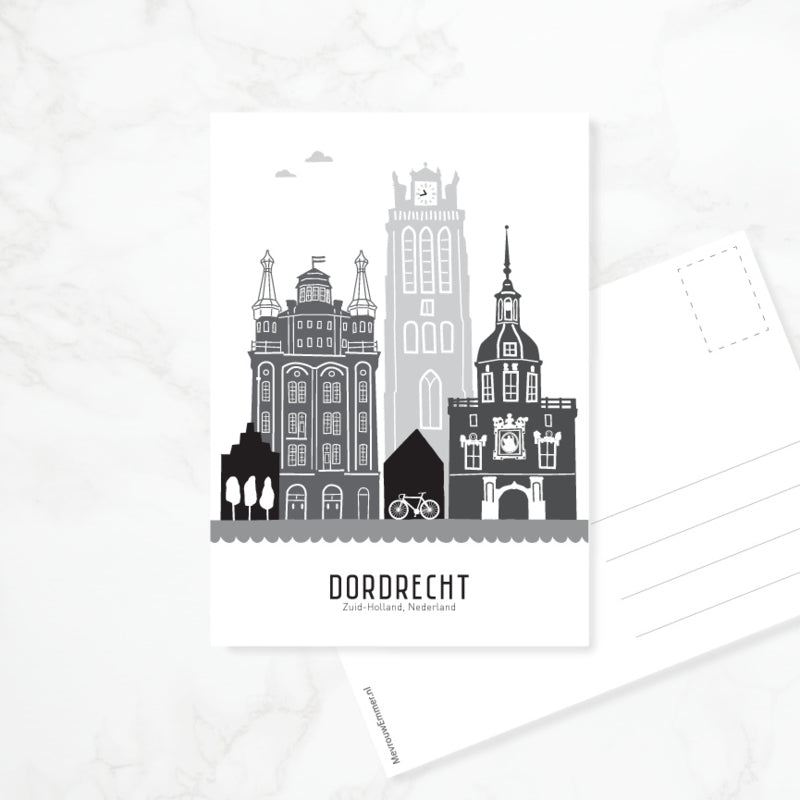 Map of Dordrecht
