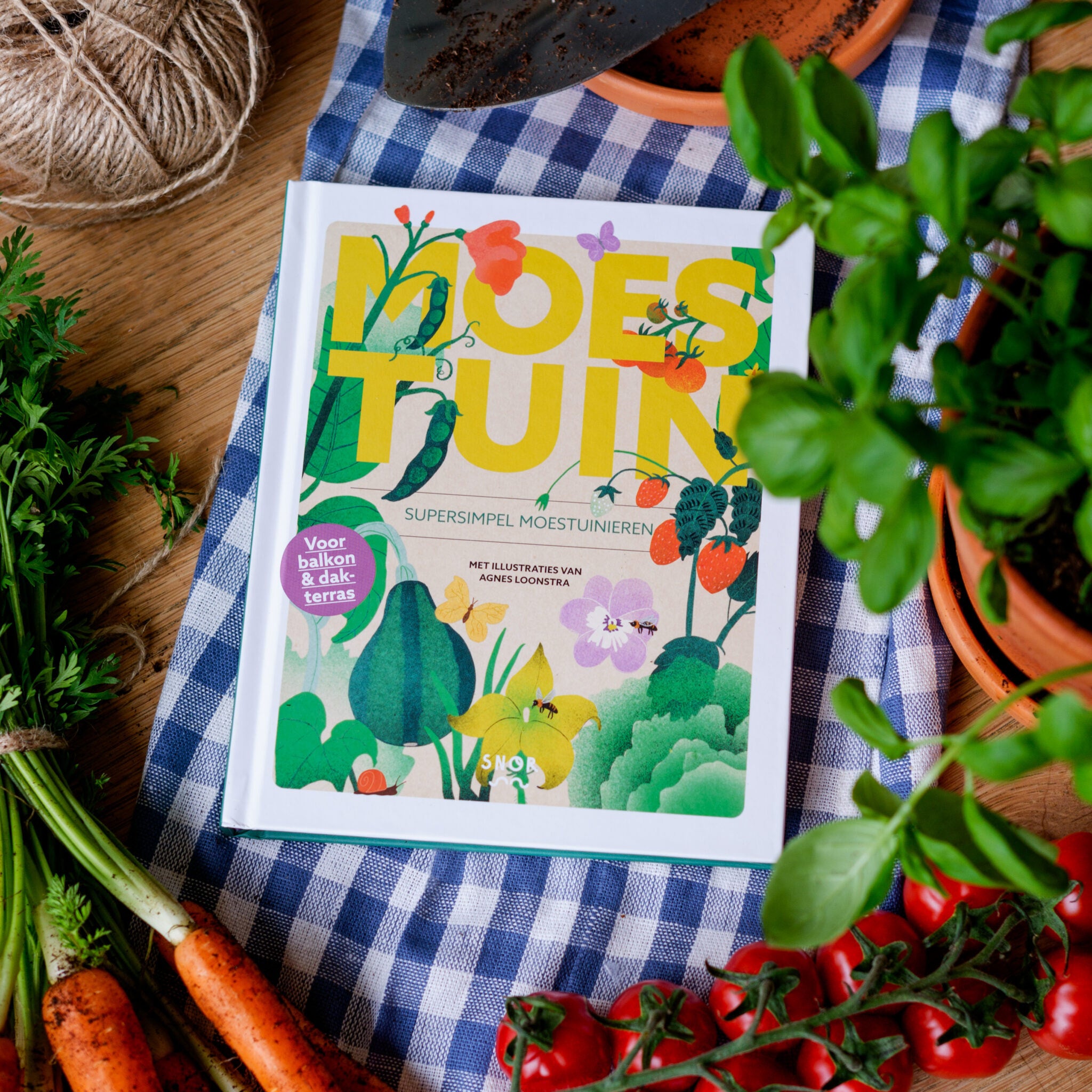 Boek "Moestuin&