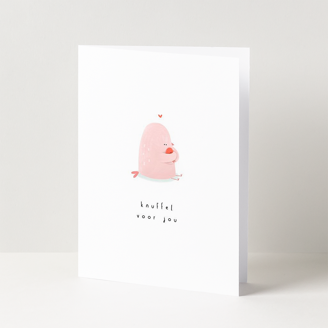 Wenskaart-liefde-knuffel