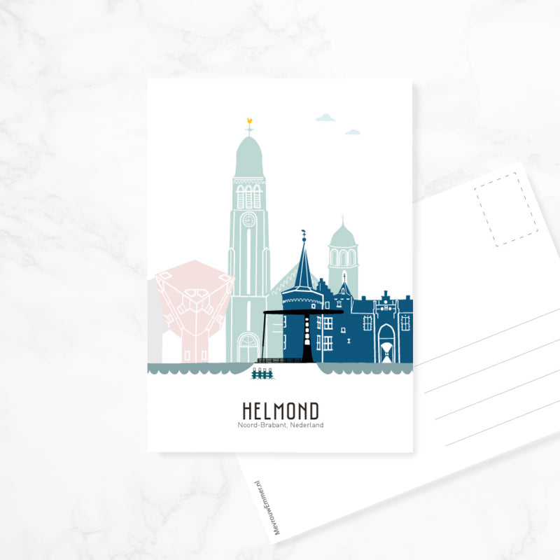 Map Helmond - color