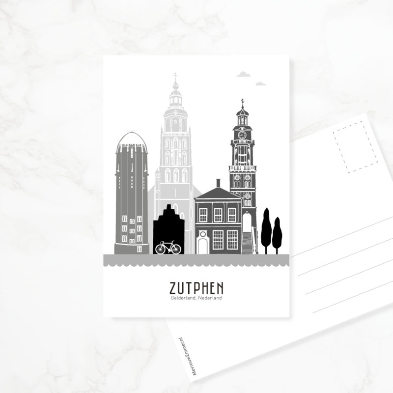 Map of Zutphen