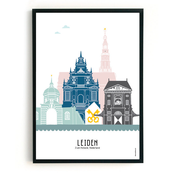 Poster Leiden in color - A3