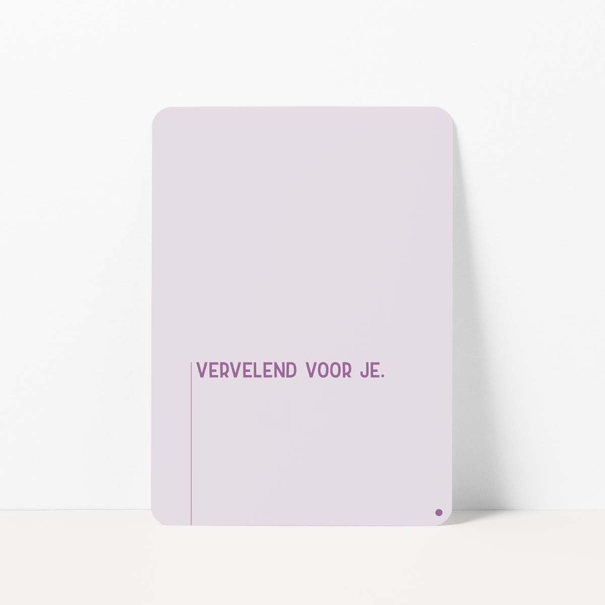 Sterktekaart met de tekst &