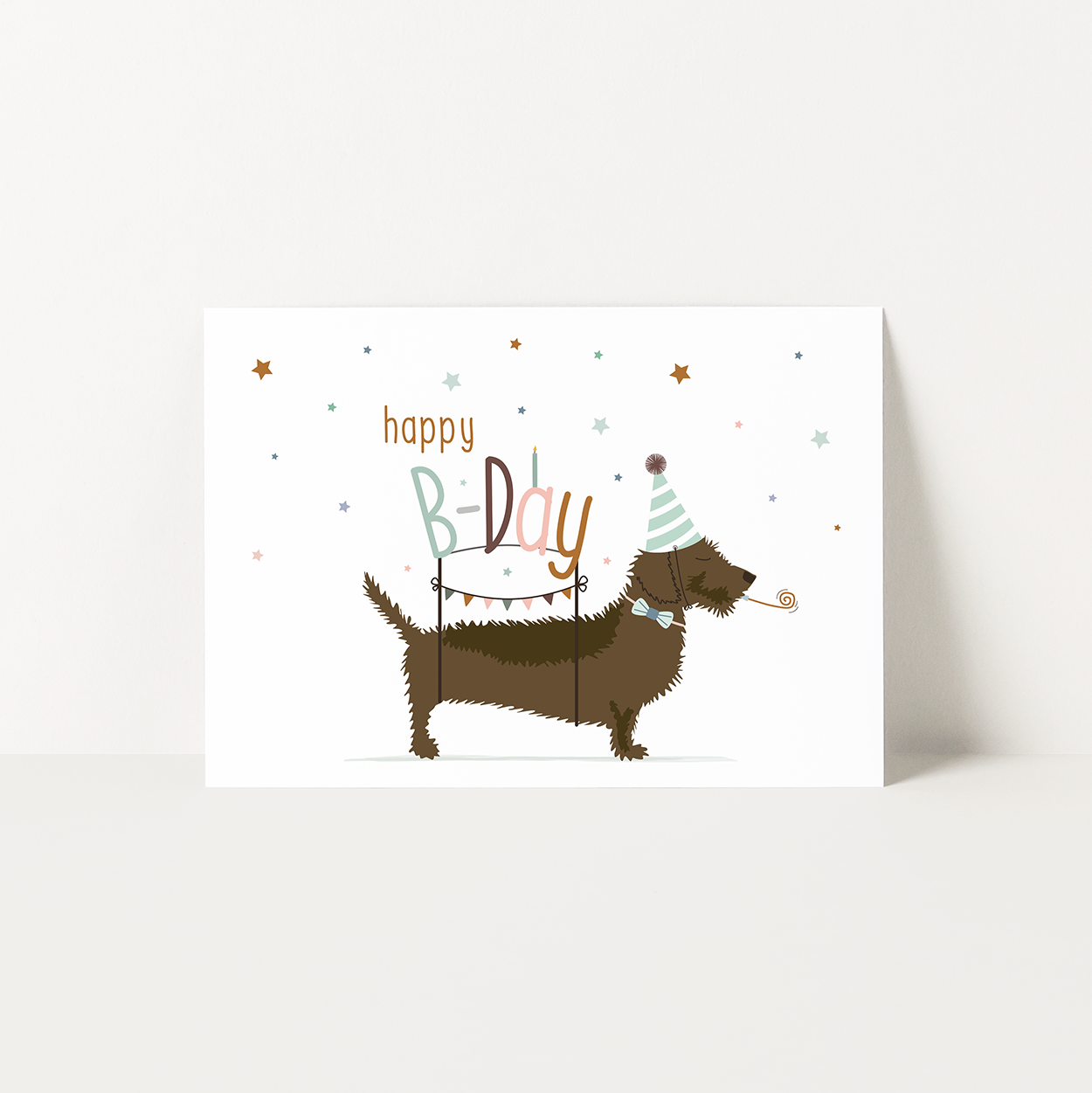 kaartje-verjaardag-teckel-happy-bday