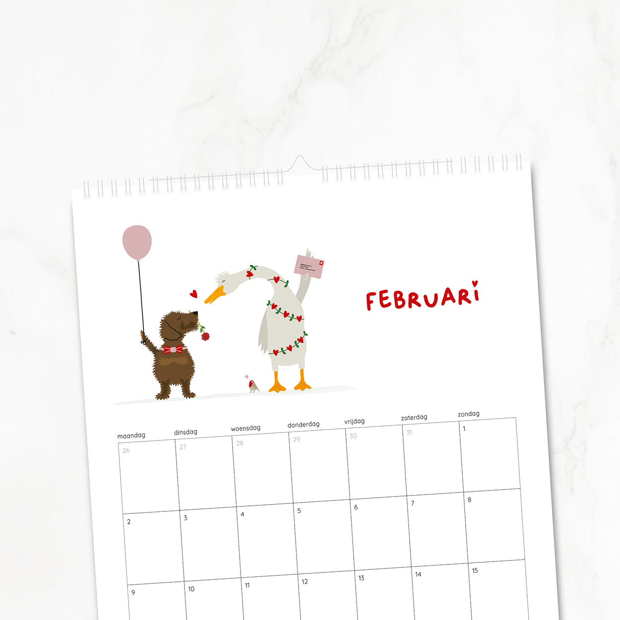 maandplanner-2026-A3-maandkalender-teckel