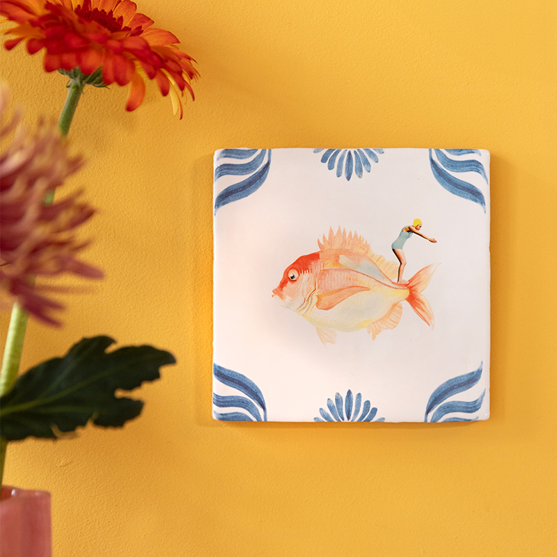 storytiles-tegel-dappere-duik-vis