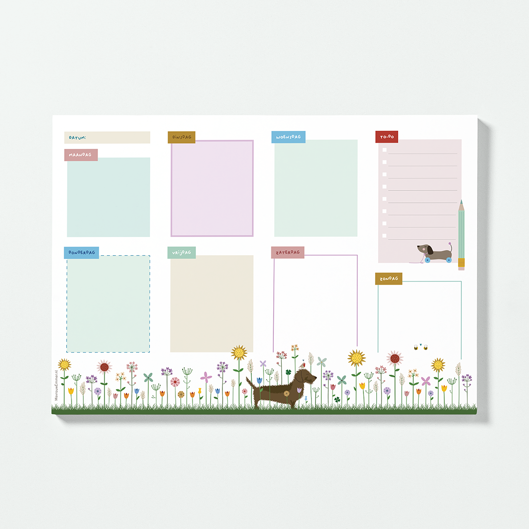 weekplanner-A4-planner-teckel