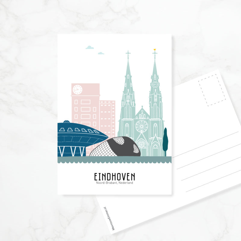 Postcard Eindhoven - color