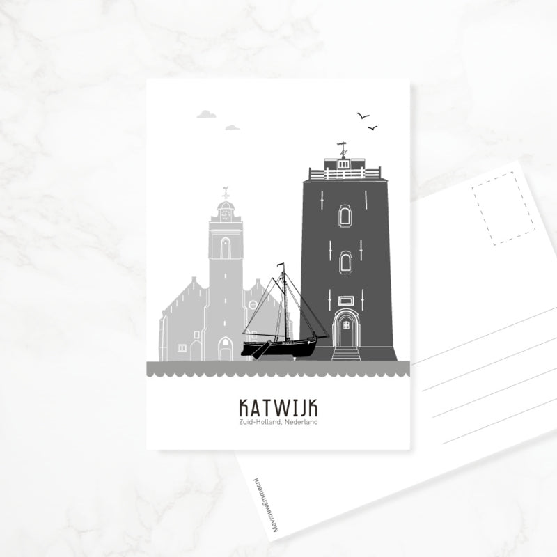 Postcard Katwijk