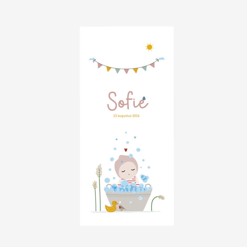 Birth card Spring / Summer - Sofie