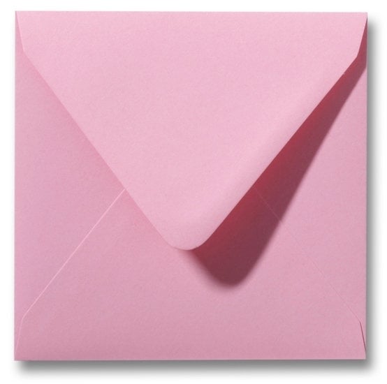 Enveloppen-donkerroze