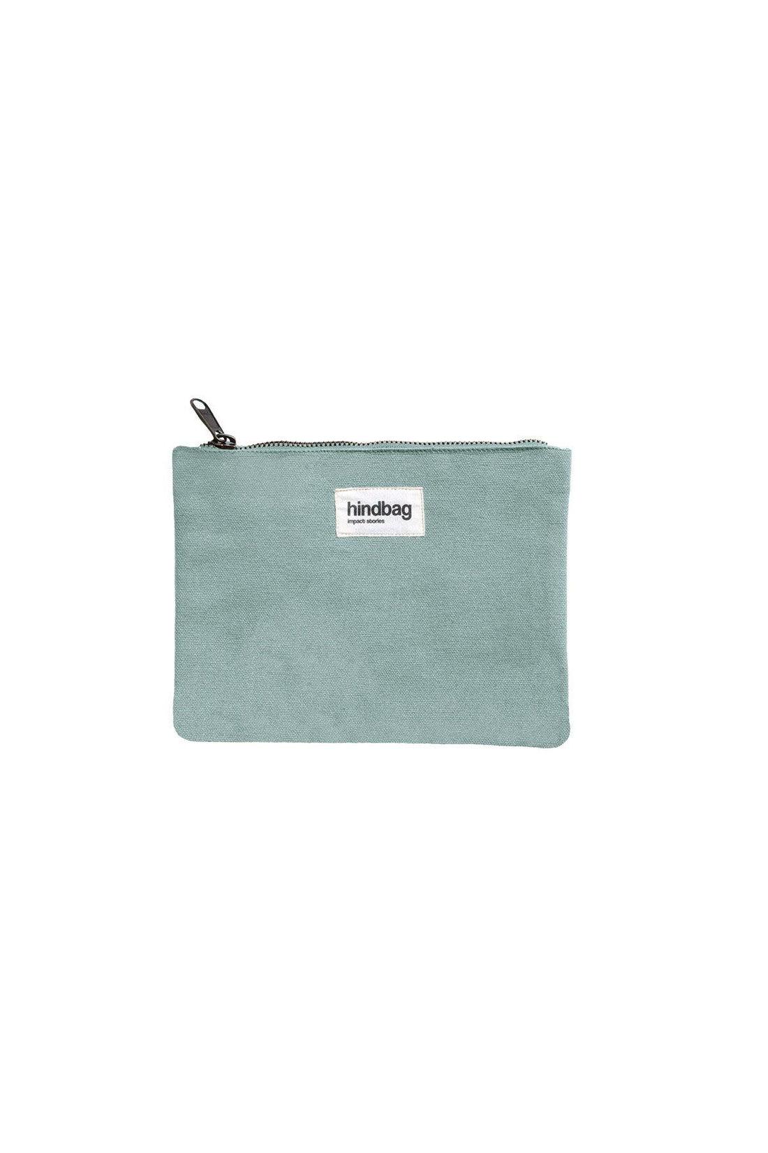 Hindbag Lou - etui - sage (grijsblauw)