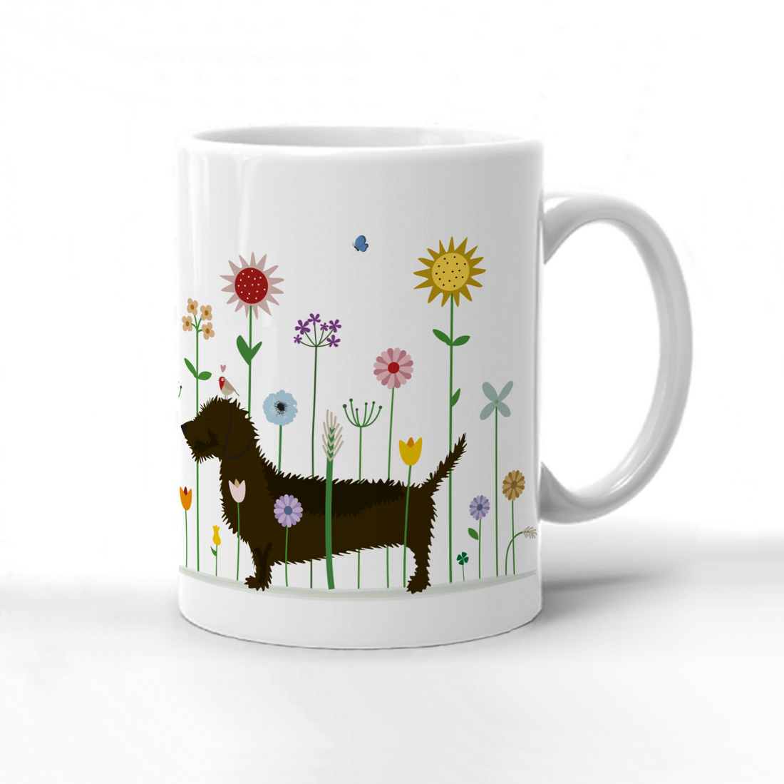 Mok-beker-teckel-pluktuin-bloemen