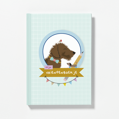 Vriendenboekje-teckel-vrienden-meisje-jongen