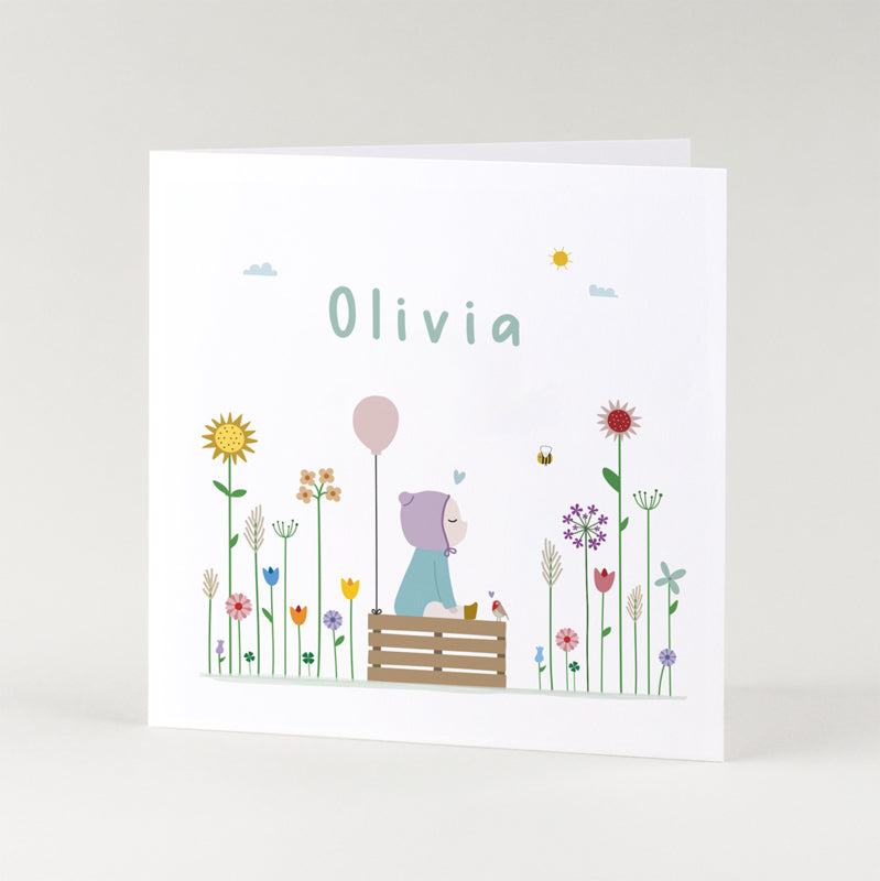 Birth announcement Spring / Summer - Olivia