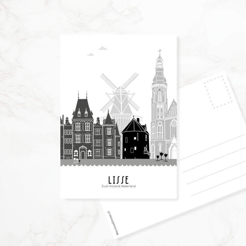 Postcard Lisse