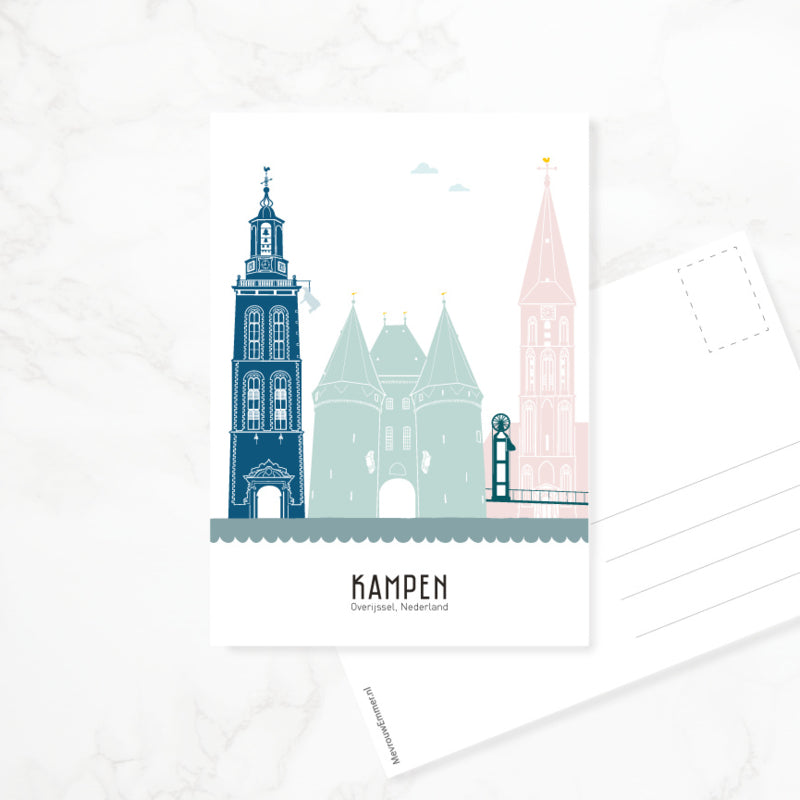 Map Kampen - color