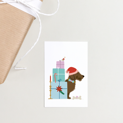 cadeaukaartje-kerst-teckel-cadeautjes