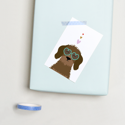 cadeaukaartje-liefde-teckel-zomaar