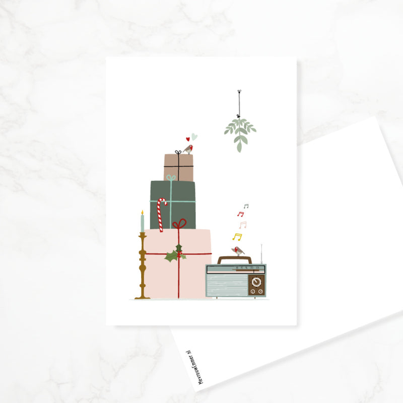 Christmas postcard &