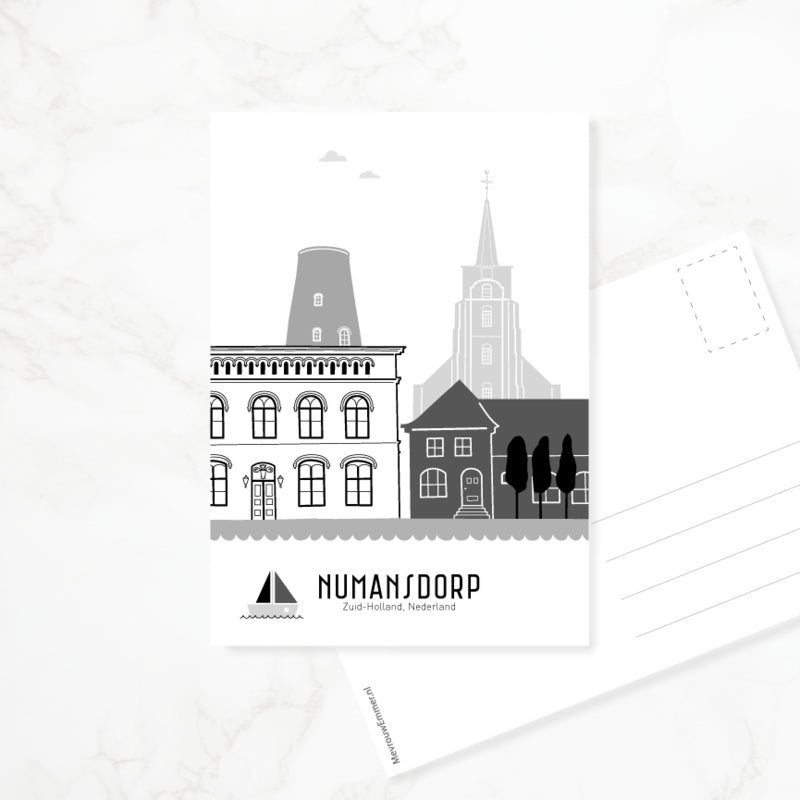 Postcard Numansdorp