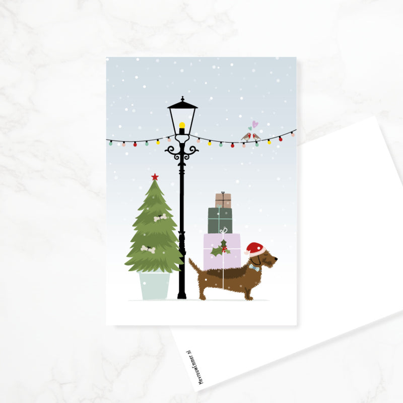 Christmas postcard &