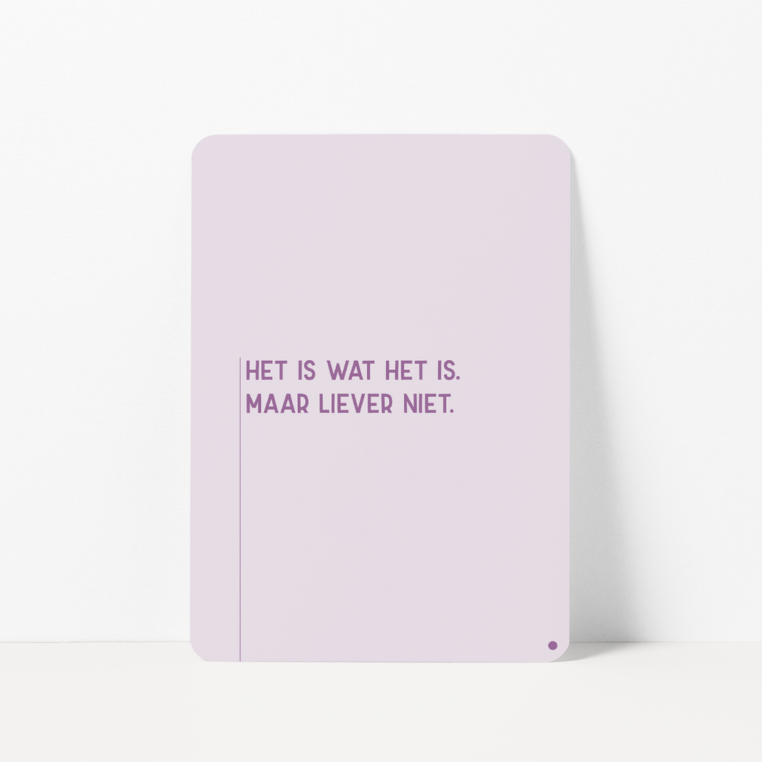 Sterktekaart met de tekst &