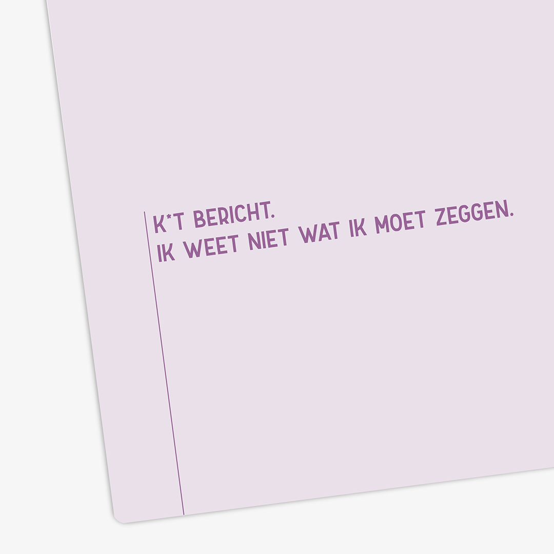 Detail van sterktekaart met tekst &