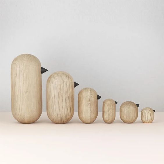 Little Bird - eiken - 10 cm - Normann Copenhagen