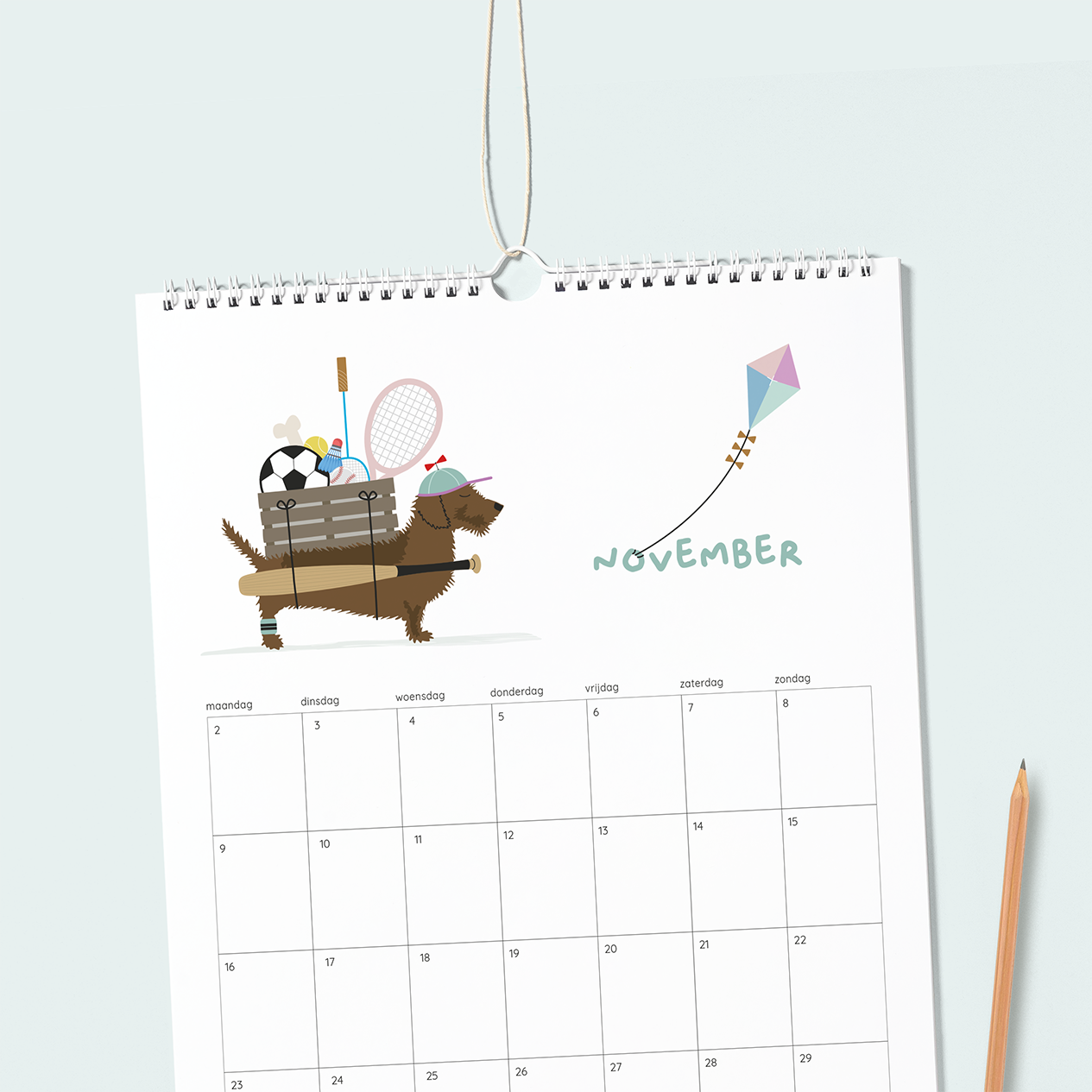 maandplanner-2026-kalender-teckel-a3-november