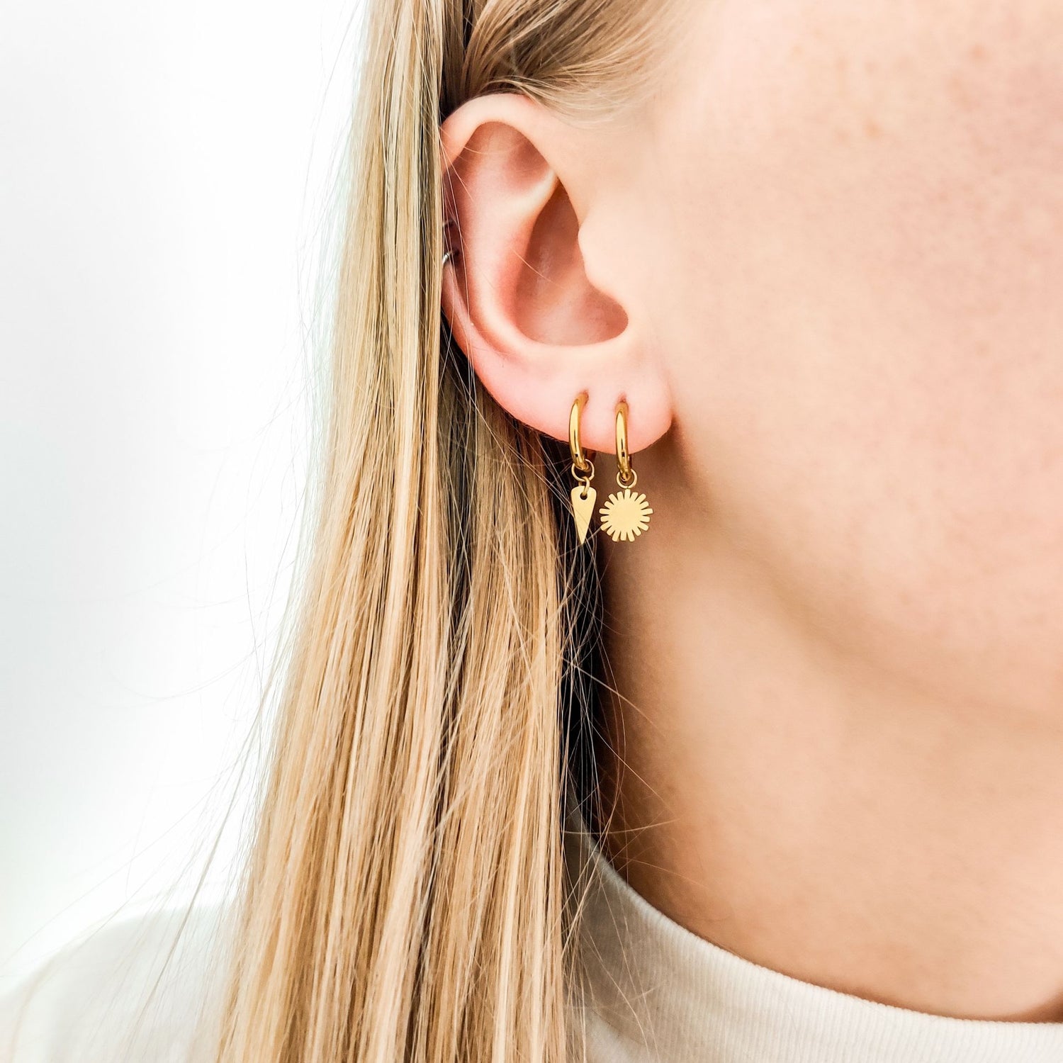 oorbellen-hangers-goud-driehoek-korting