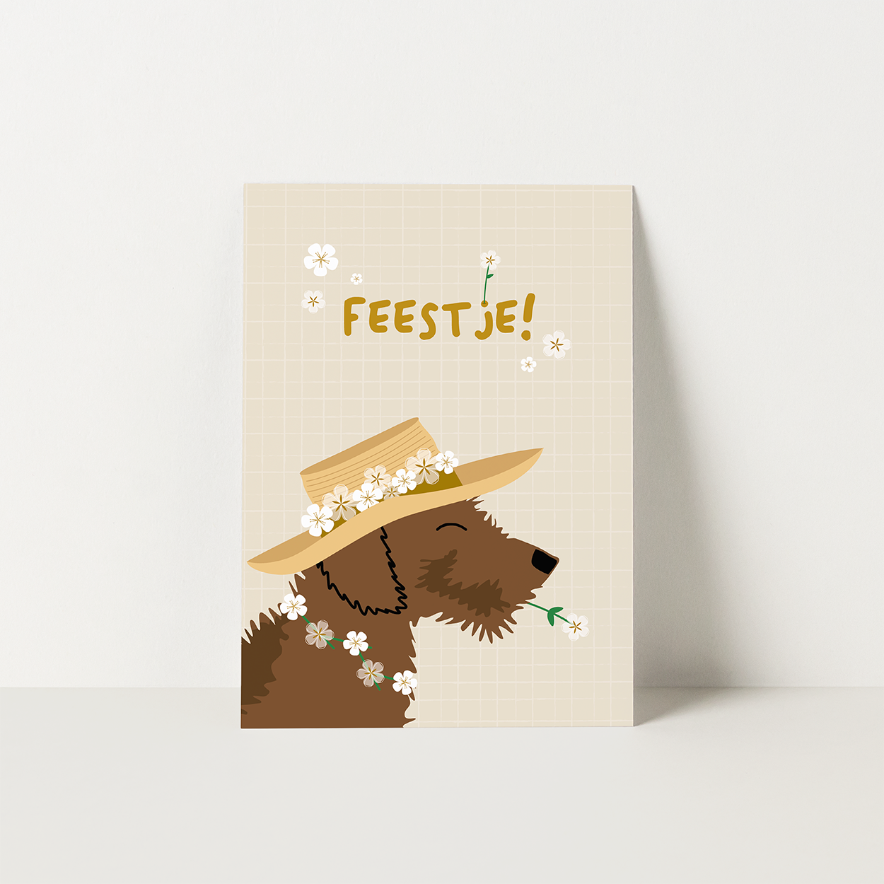 uitnodigingskaarten-kinderfeest-bloemen-meisje